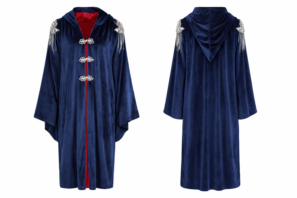 Navy Ramadan Kaftan