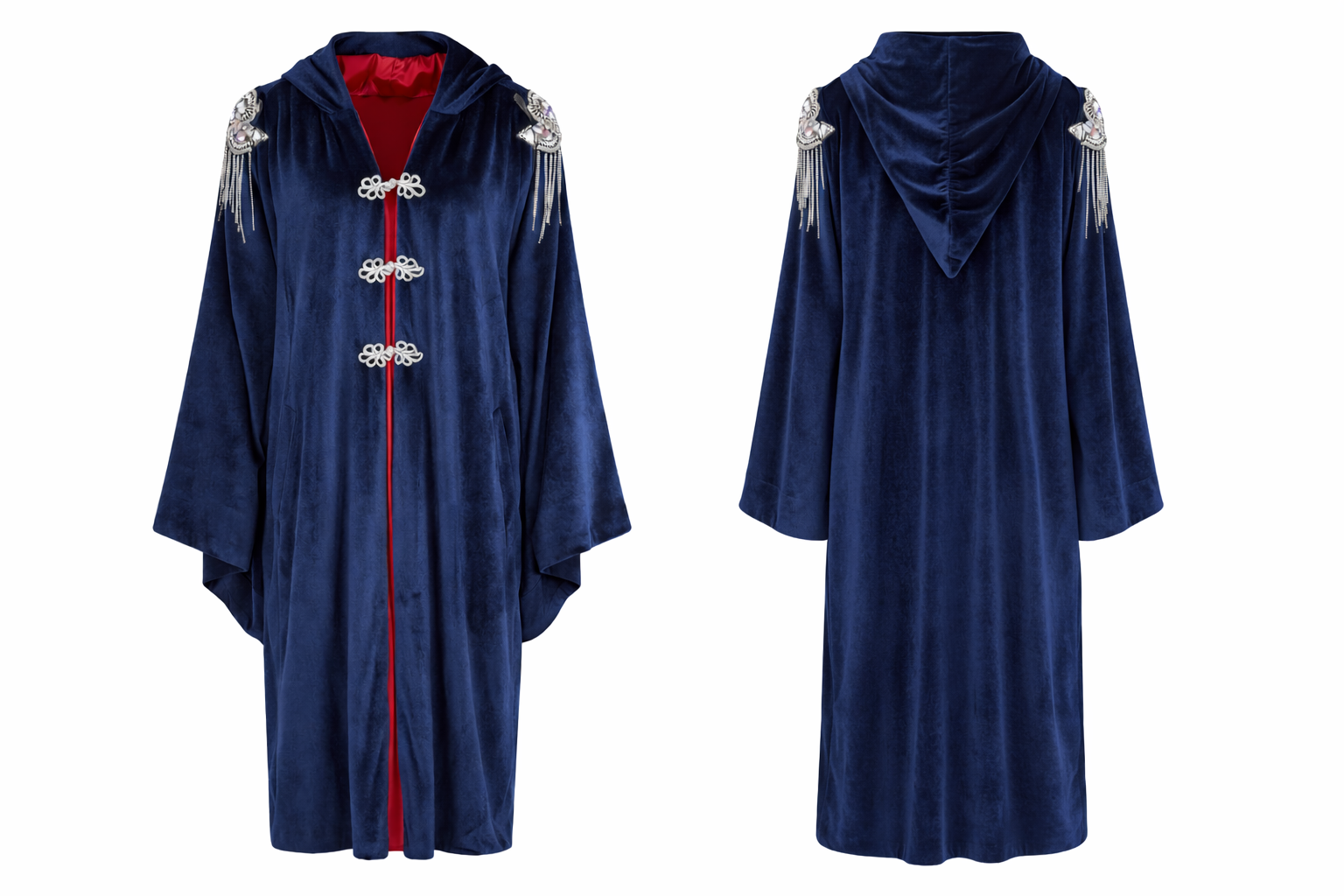Navy Ramadan Kaftan