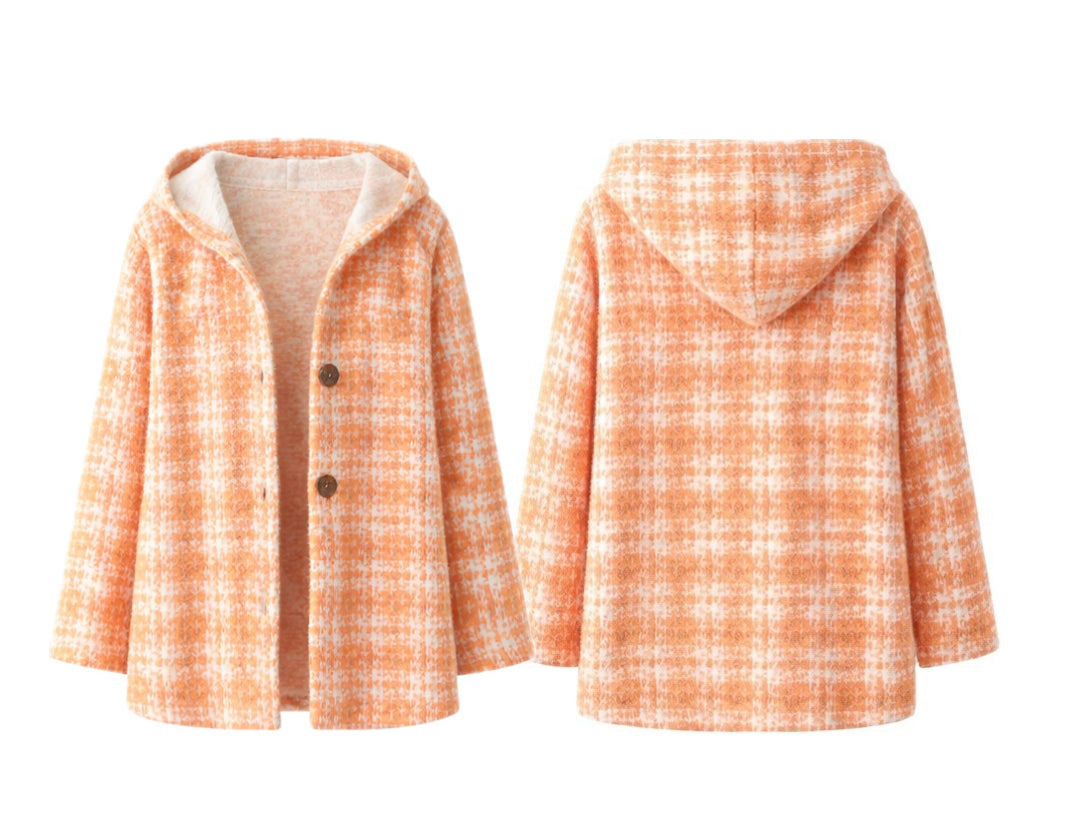 Orange Pattern Jacket