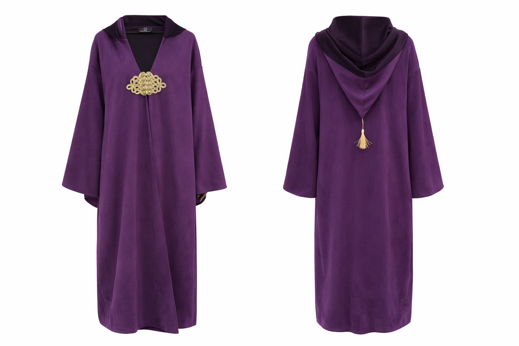 Purple Ramadan Kaftan
