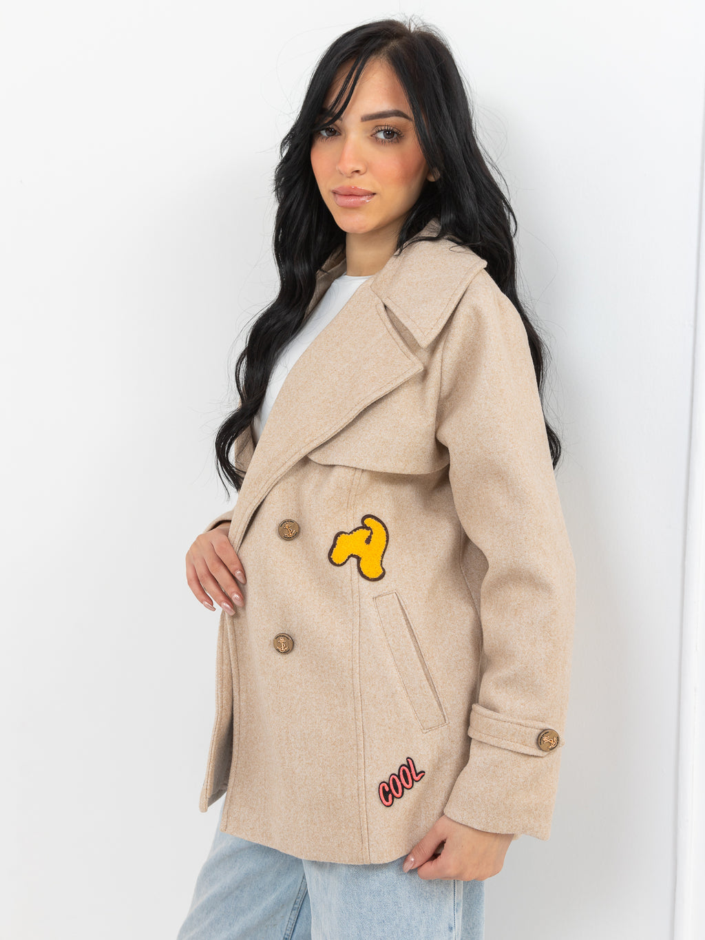 Beige Coat