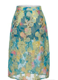 Blue flower skirt